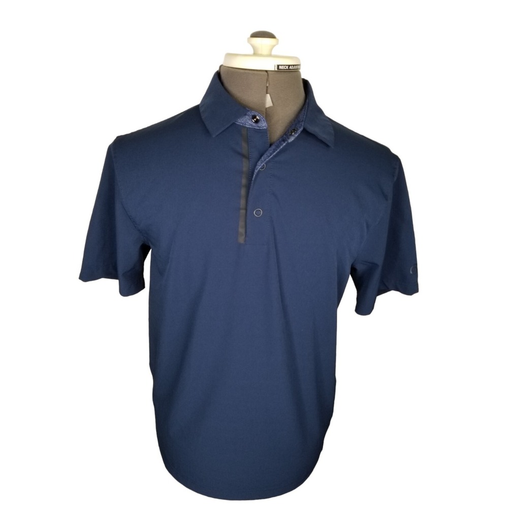 Champion Blue Men's Shirt Short sleeve Size M,PIT TO PIT 20 IN